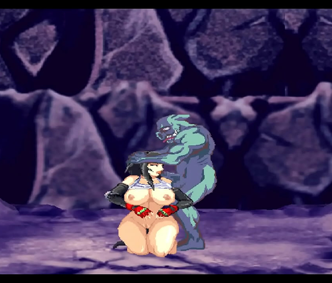 JAV Queen Tifa From Final Fantasy 7 Fucked By Orcs With Creampie In Extreme Hentai Game