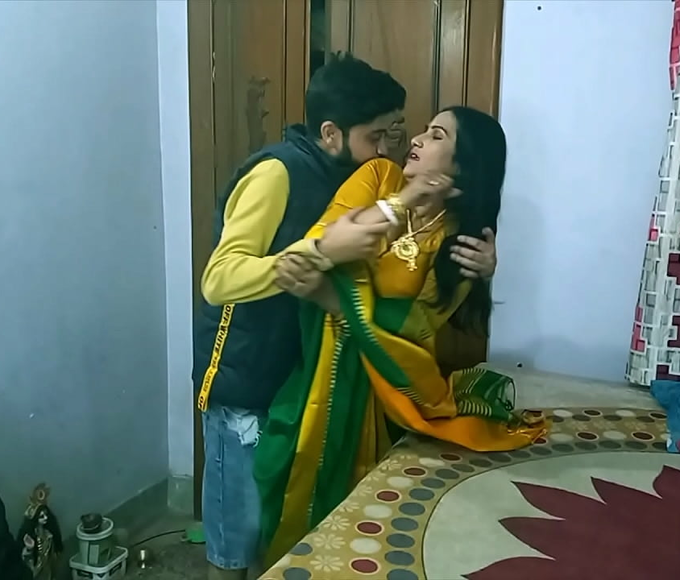 Spice Up Your Life With A Hot Indian Milf And Her Young Lover!