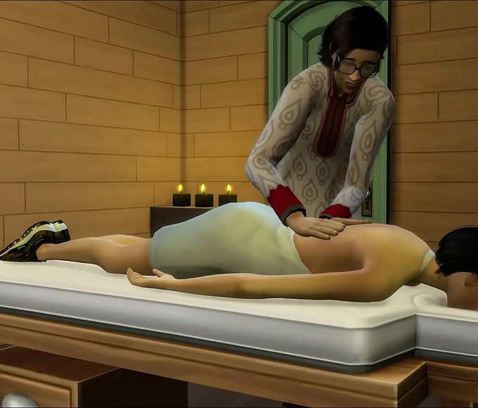 WATCH: Asian Stepmom Gets A Sultry Massage From Her Step Son