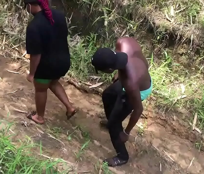 JAV Slut University Student Gets Fucked In The Bush, Later Enjoys Hot Sex In Africa