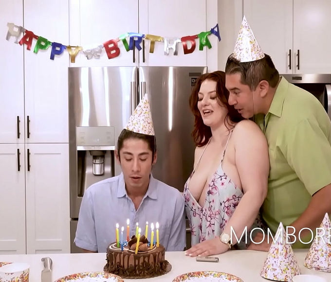 Ultimate Fetish: MILF Seduces Stepson On His Birthday While Hubby Watches!